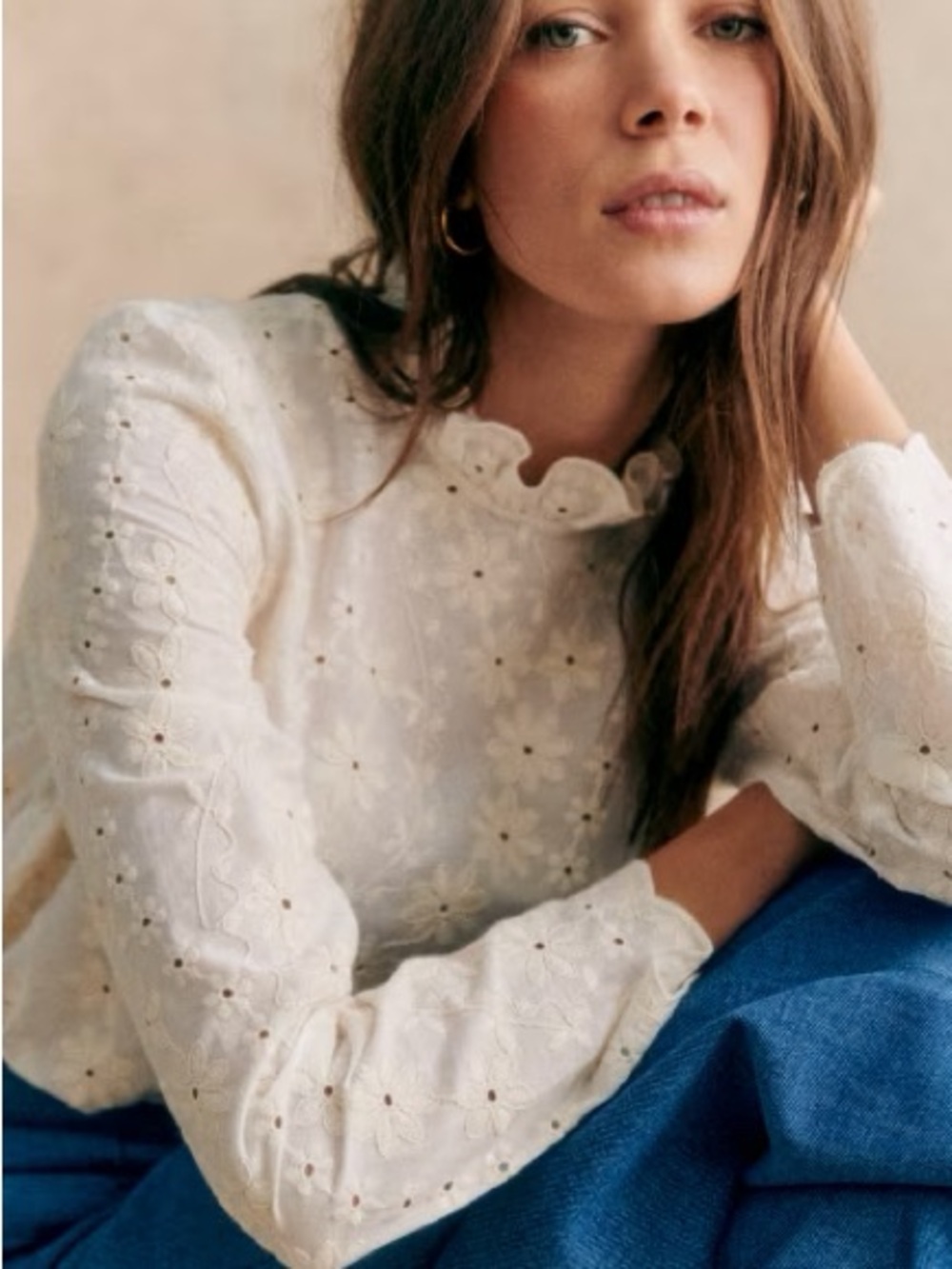 Sezane Eglantine Blouse